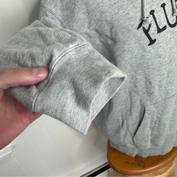 Snoopy Peanuts X Tower Records PLUNK! Grey Hoodie - Picture 10 of 12